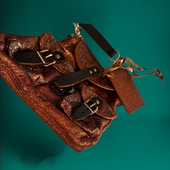 Petite Balenciaga metallic copper bag HOST PICK🎈🎈🎊🎉🎈 - Picture 5 of 8